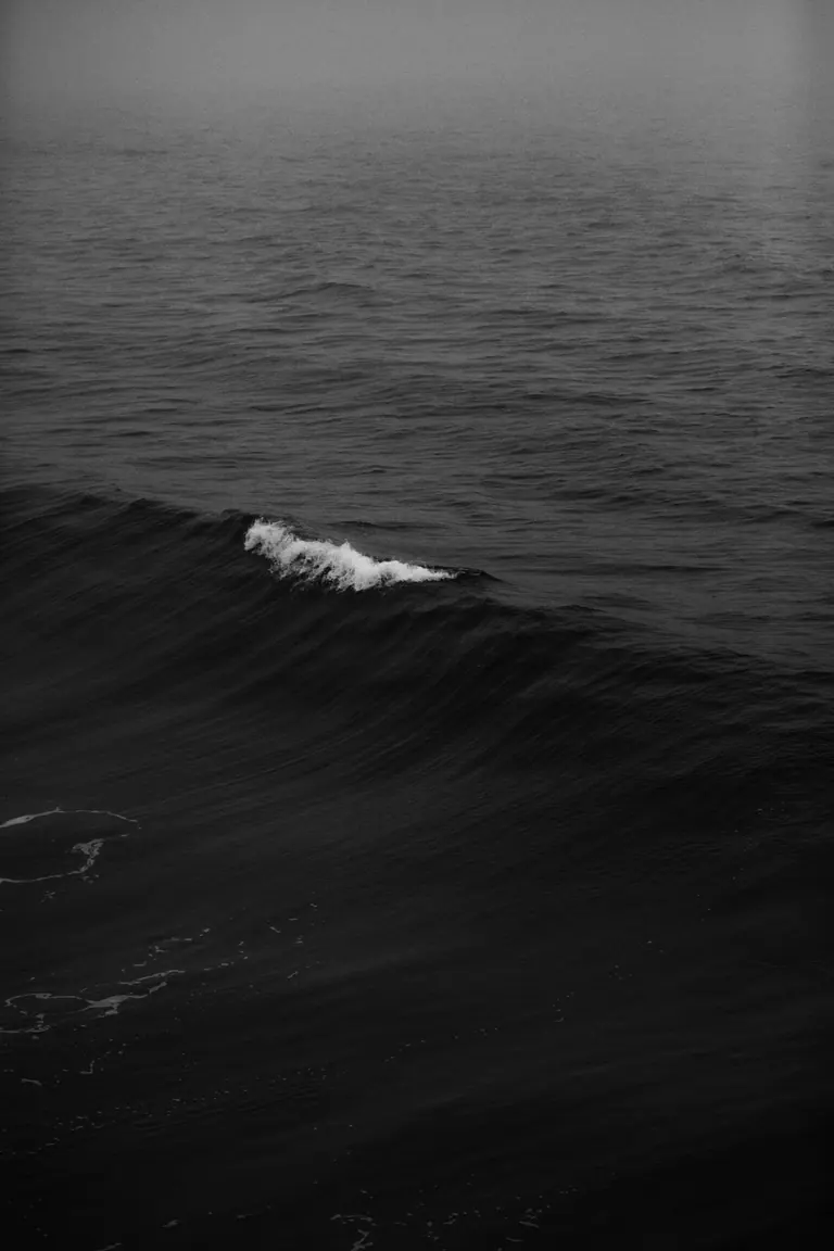vague ocean sombre